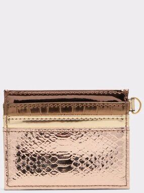 NWT Aldo Wallet Bronze